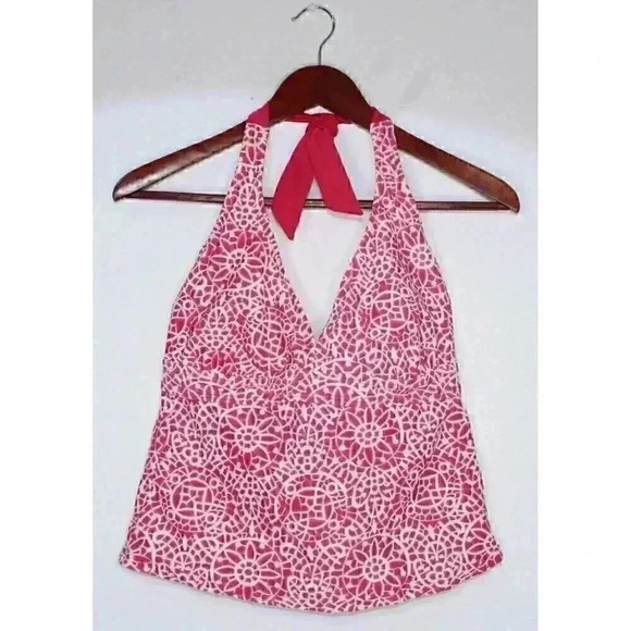 Athleta Preppy Boho Sporty Y2K Two Piece Swimsuit Women's Size 3 (38C/36D/34DD) - Picture 1 of 16